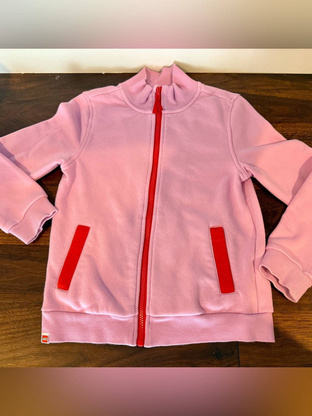 Lego Pink Zip up Sweatshirt